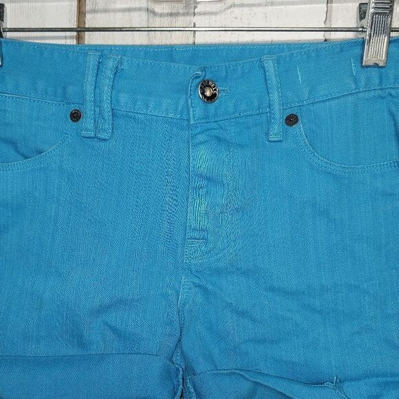 Madewell Blue Cutoff Denim Shorts Size 26. - Picture 2 of 5